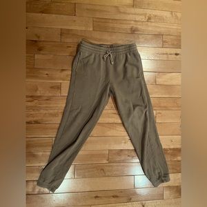 TNA brown sweatpants